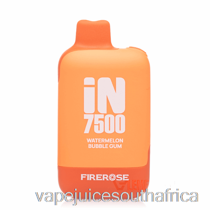 Vape Juice South Africa Firerose In7500 Disposable Watermelon Bubblegum